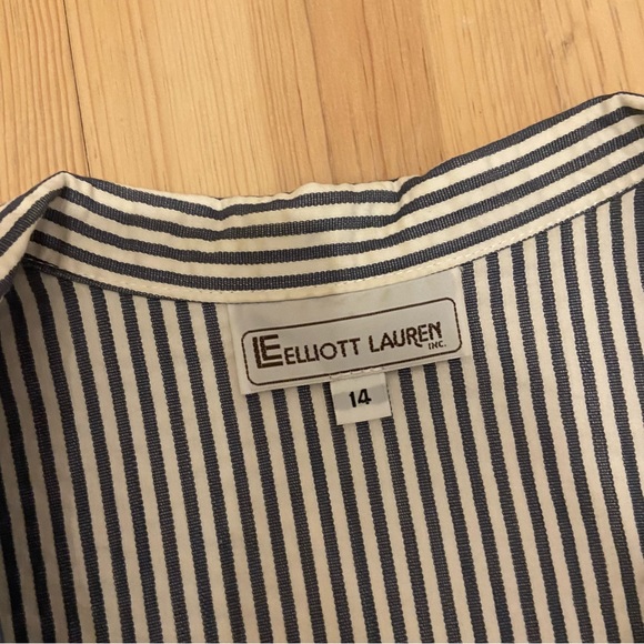 Elliott Lauren 2 pc seersucker suit - Picture 4 of 6